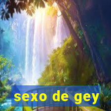 sexo de gey