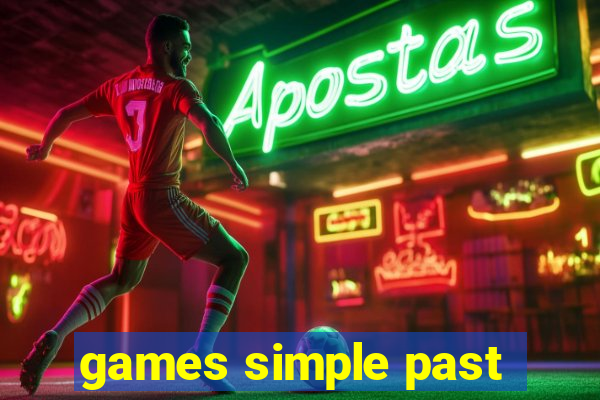 games simple past