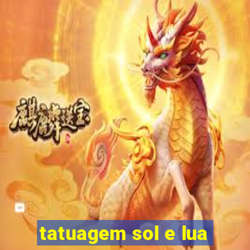 tatuagem sol e lua