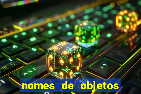 nomes de objetos de origem tupi guarani