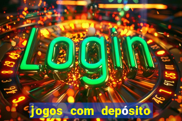 jogos com depósito de 50 centavos